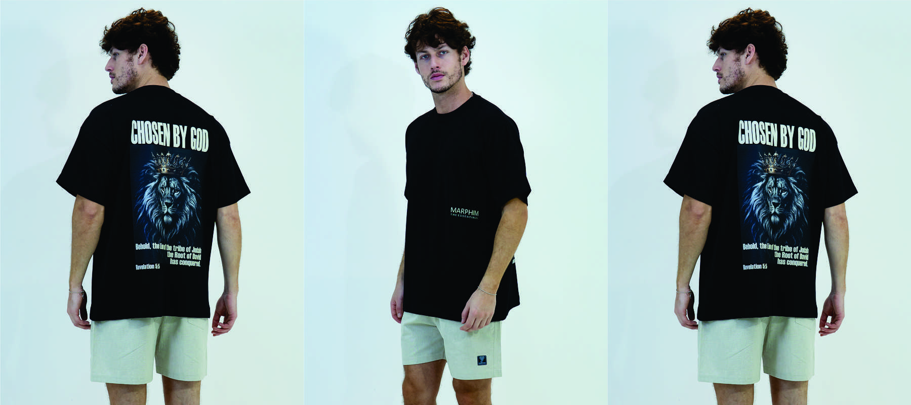 Camiseta Over Chosen By God