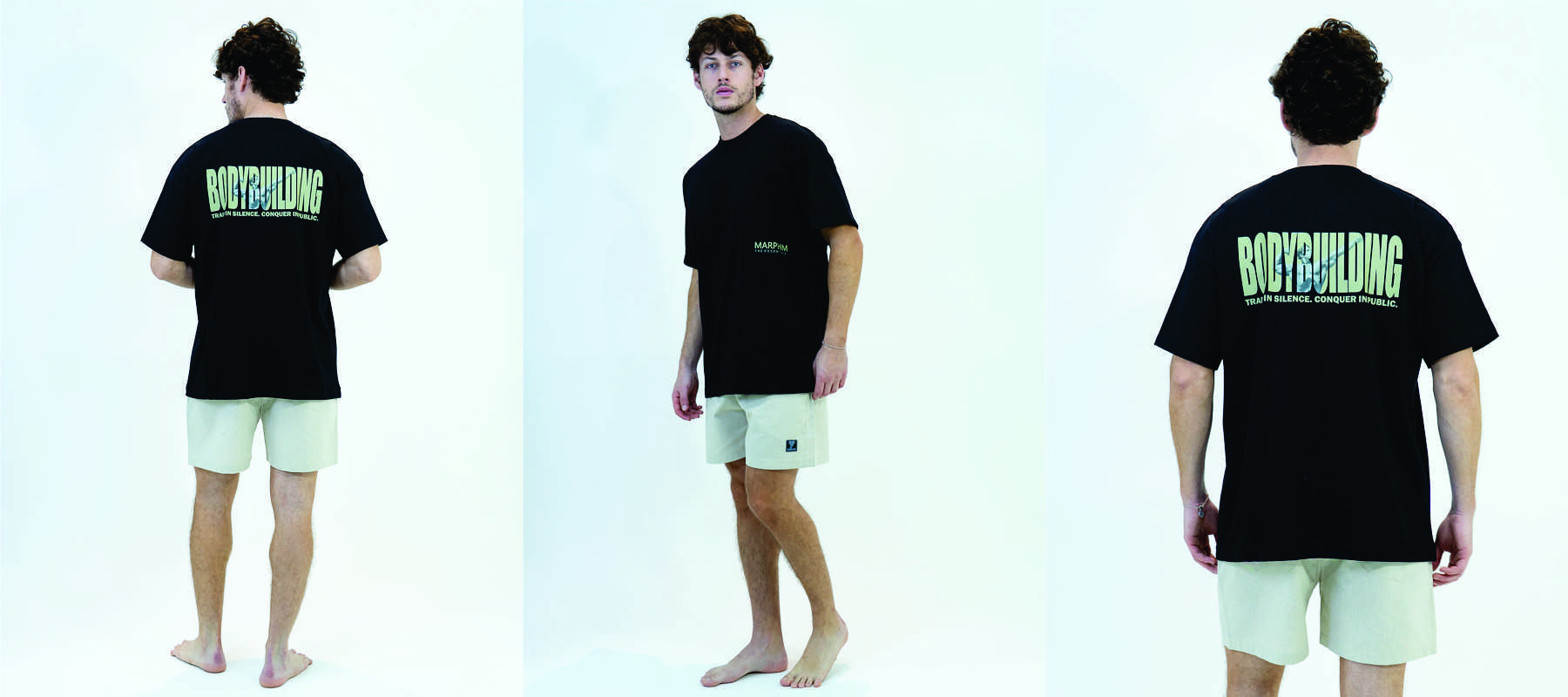Camiseta Over Train in Silence