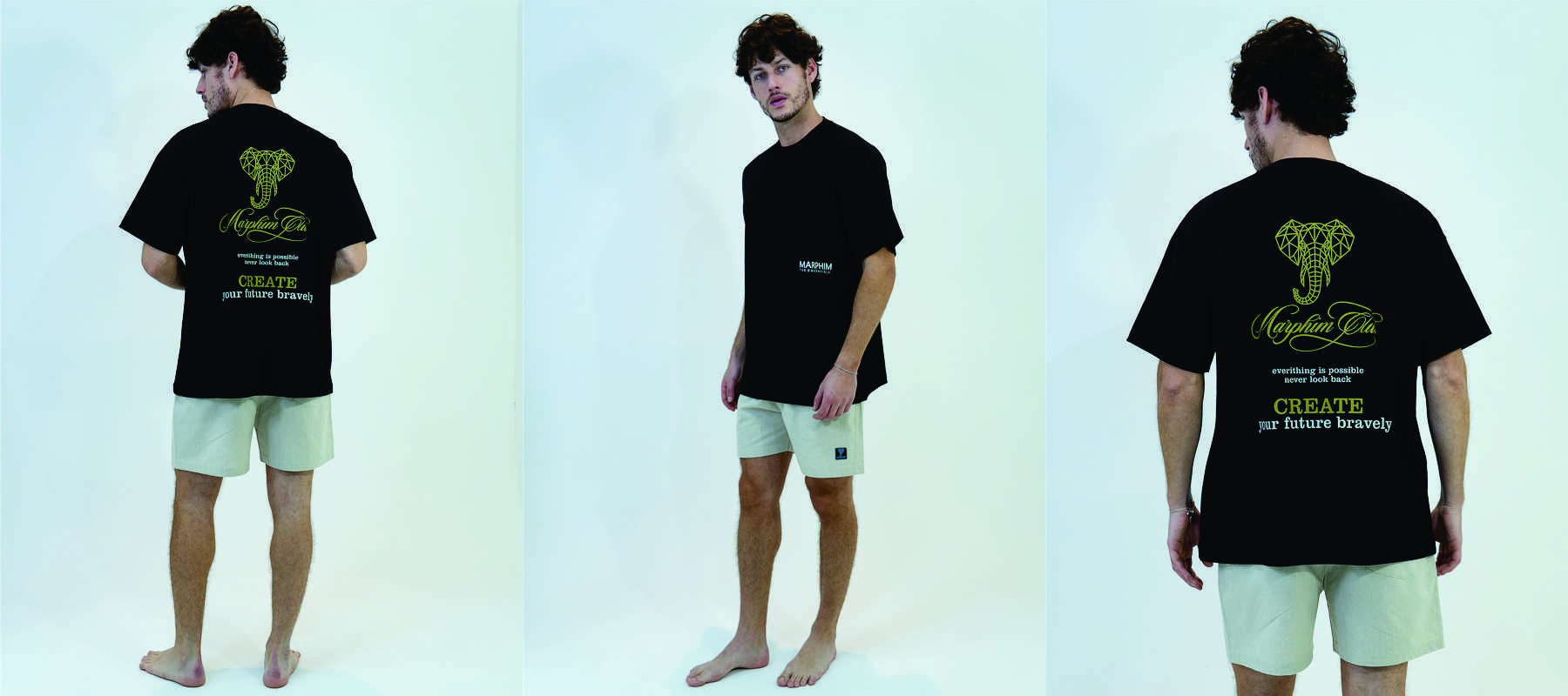Camiseta Over Your Future Bravely
