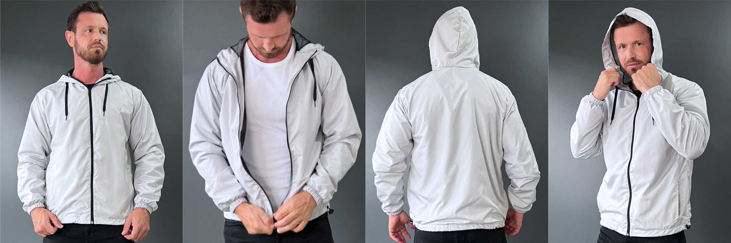 Jaqueta Corta Vento Masculina Forrada Ice